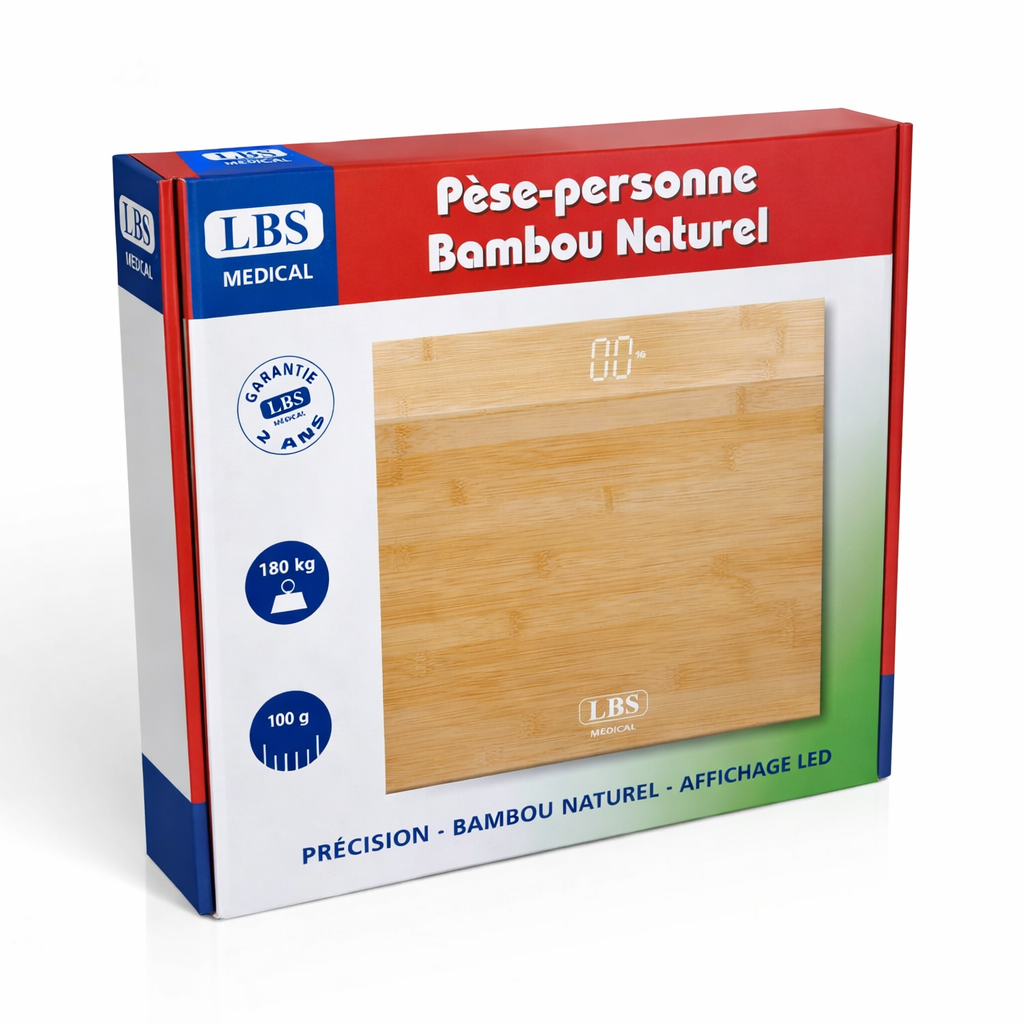 PESE-PERSONNE DIGITAL BAMBOU