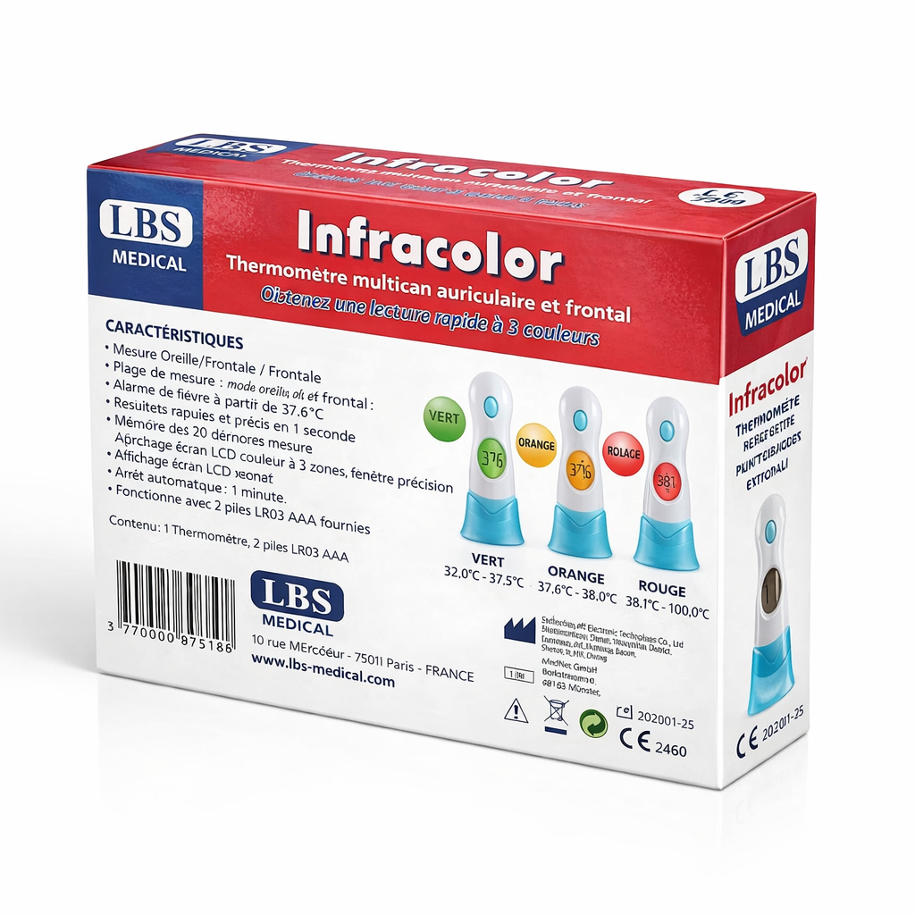 MULTISCAN INFRACOLOR INFRARED THERMOMETER