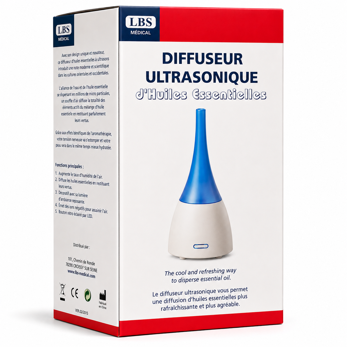 ESSENTIAL OIL DIFFUSER HBA001 BLUE