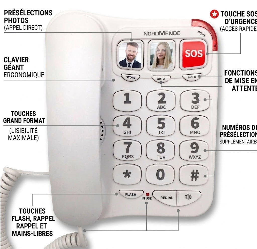 LARGE KEYS PHONE