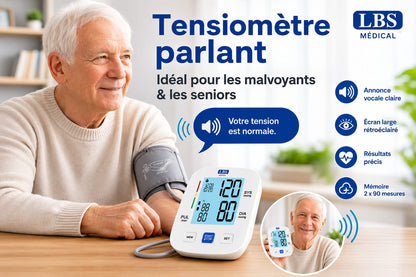 SPEAKING ARM PRESSURE MONITOR
