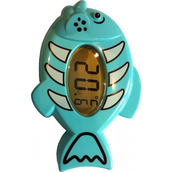 BLUE FISH BATH/ROOM THERMOMETER