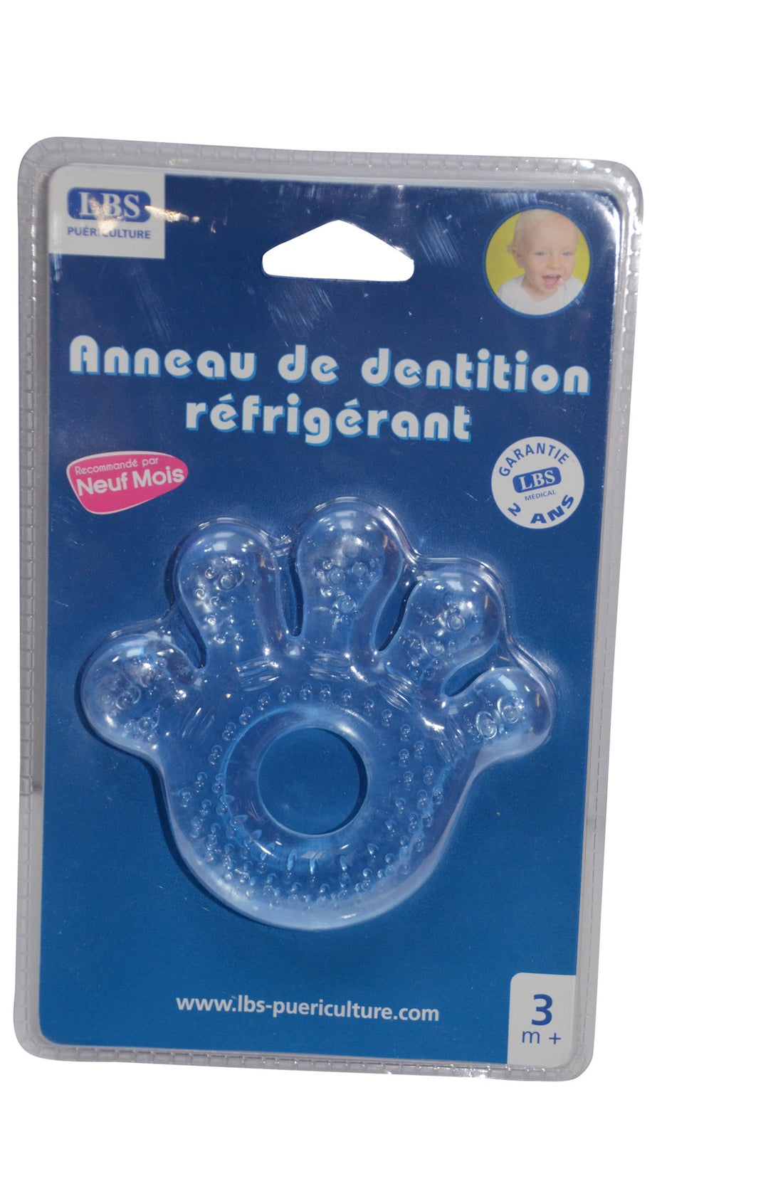 Anneau de dentition réfrigérant