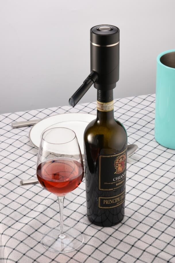 BLACK EDITION ELECTRIC WINE DISPENSER