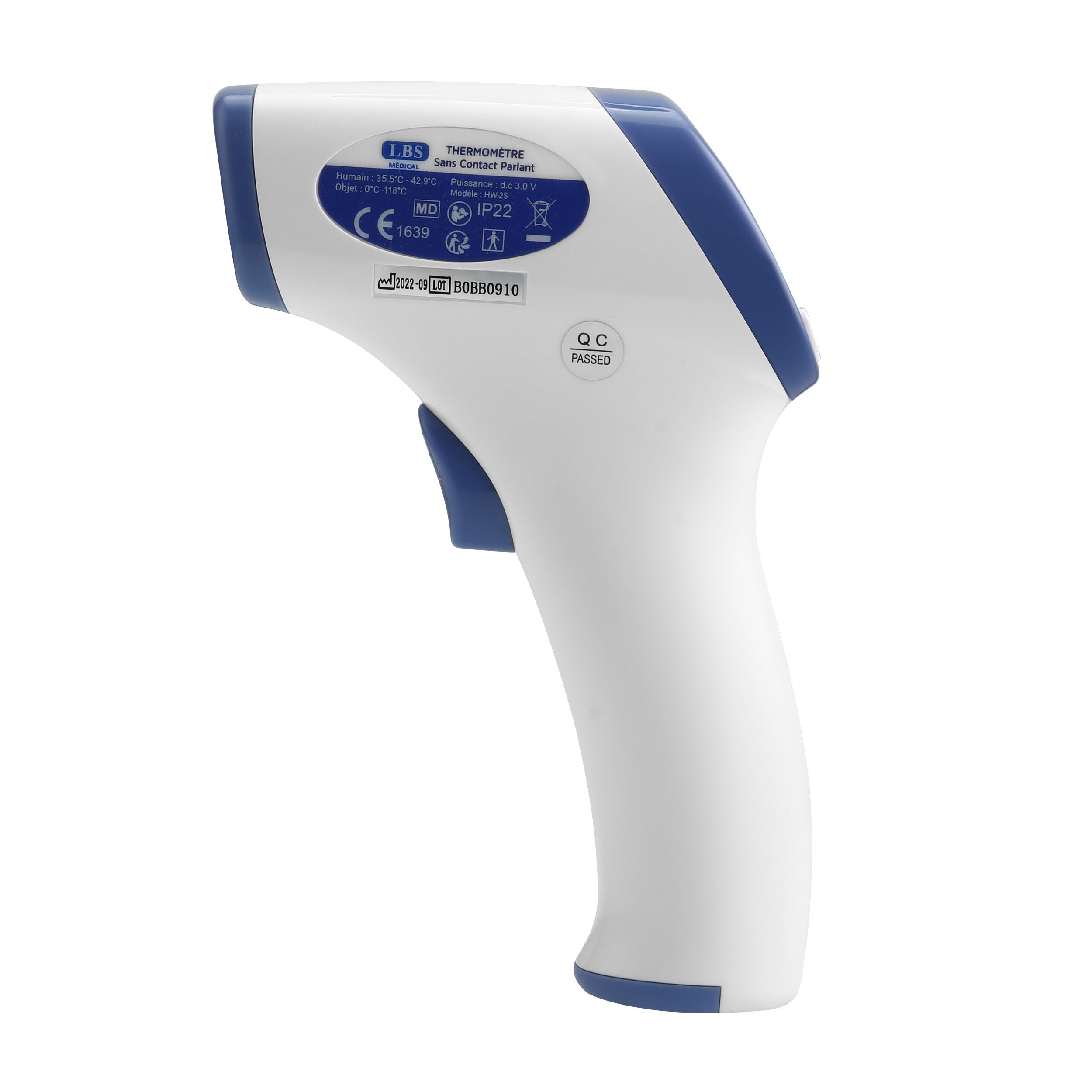TALKING FOREHEAD THERMOMETER